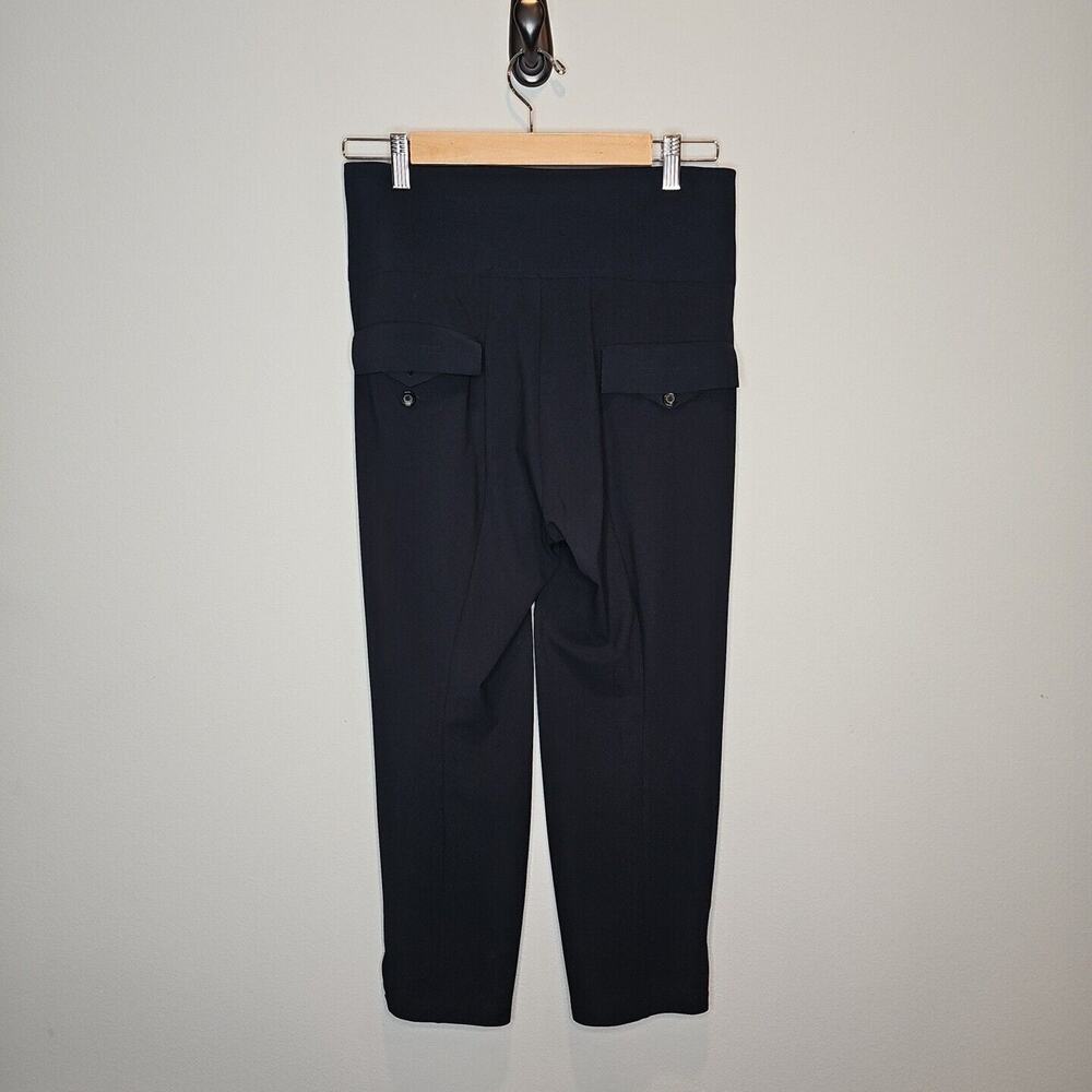 Marithe Francois Girbaud Women's Black Ponte Dress Stretch Pants Size 6 - Picture 2 of 6